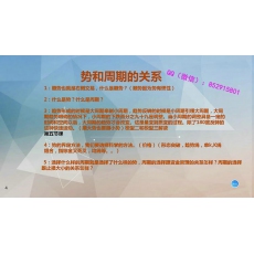 期海泛沙王辉 日内波段多周期共振均线火车模型交易系统 期货内部培训视频课程