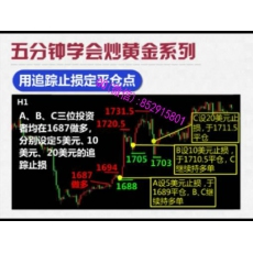 郝立伟 趋势K线黄金分割开仓平仓点判断 现货黄金外汇内部培训视频课程